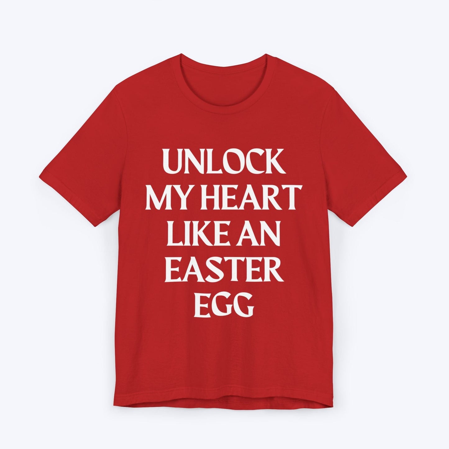 T-Shirt Red / S Unlock My Heart Like An Easter Egg T-shirt