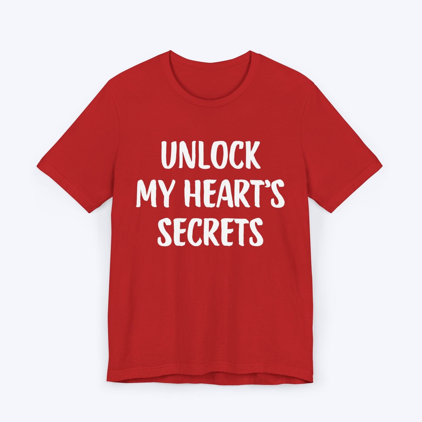 T-Shirt Red / S Unlock My Hearts Secrets T-shirt