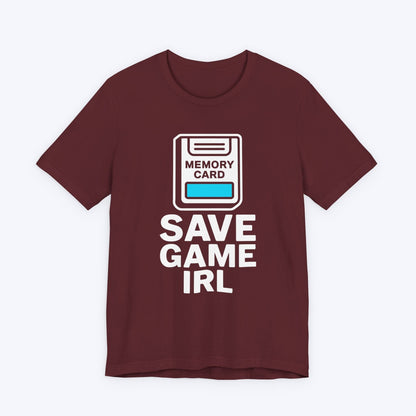 T-Shirt Save Game Memory Card T-shirt