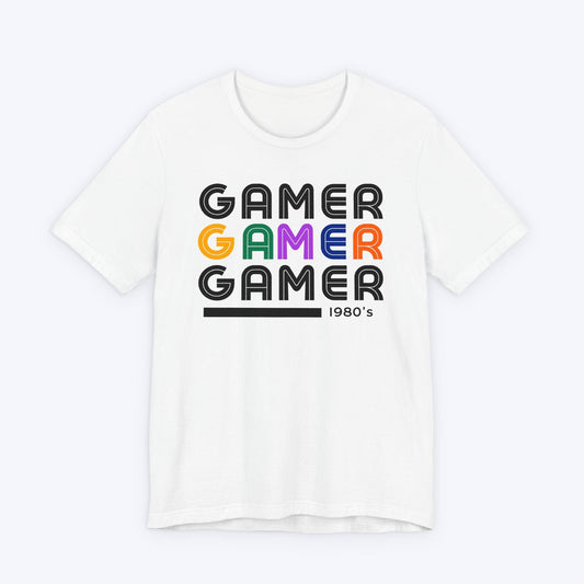 T-Shirt White / S 80's Gamer Flashback T-shirt