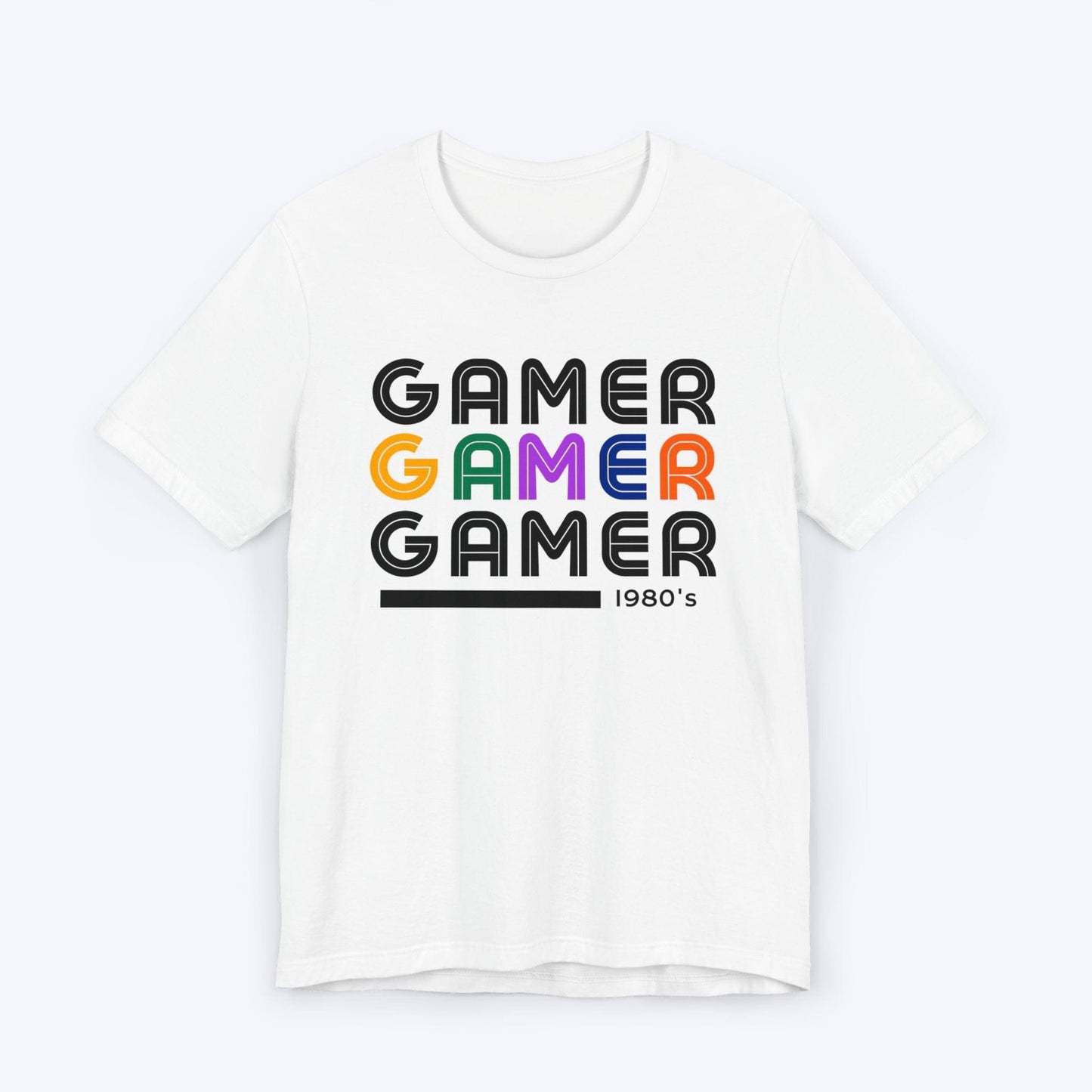 T-Shirt White / S 80's Gamer Flashback T-shirt