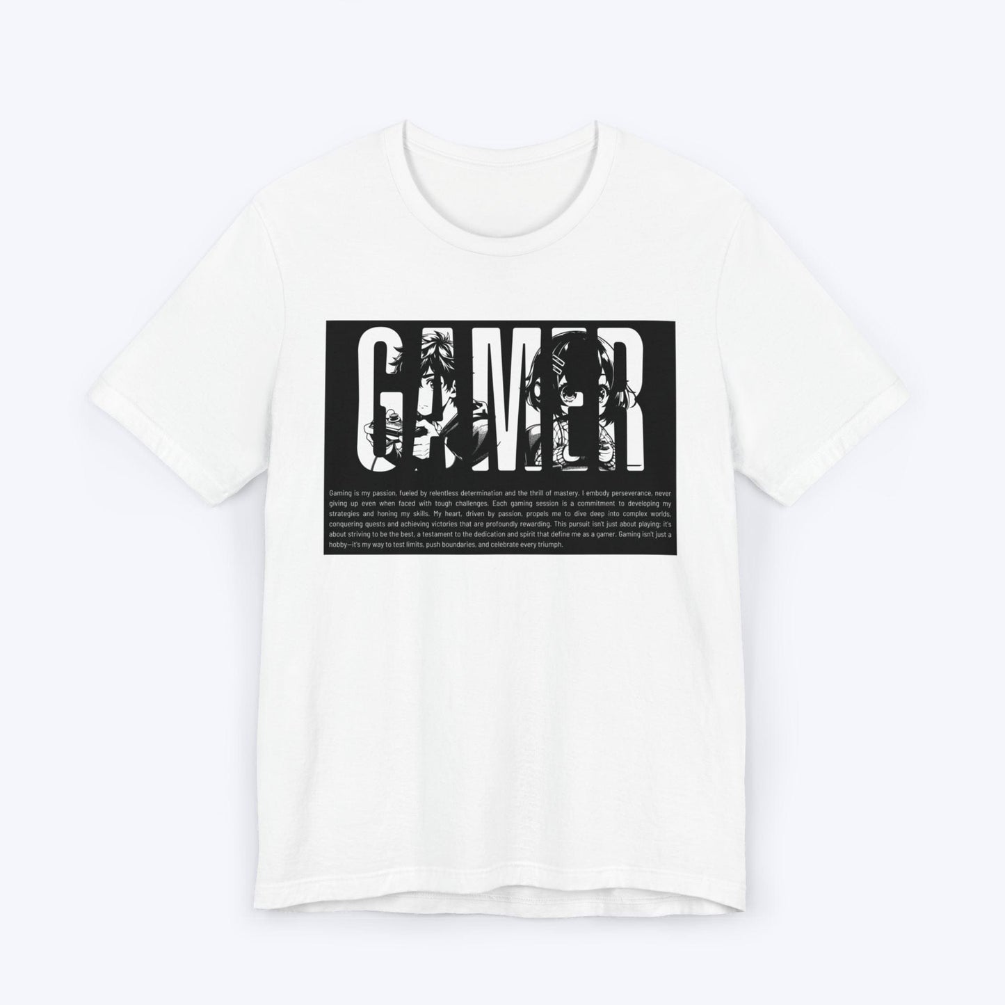 T-Shirt White / S Anime Gamers T-shirt