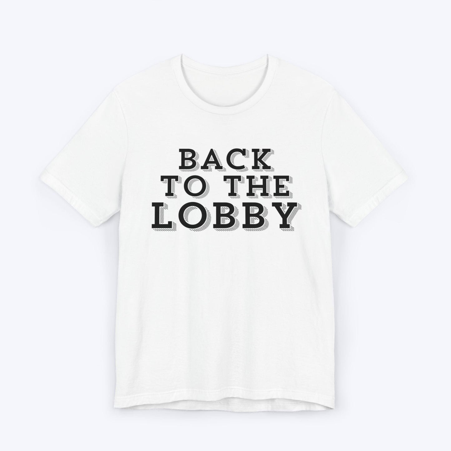 T-Shirt White / S Back to the Lobby Sketch T-shirt