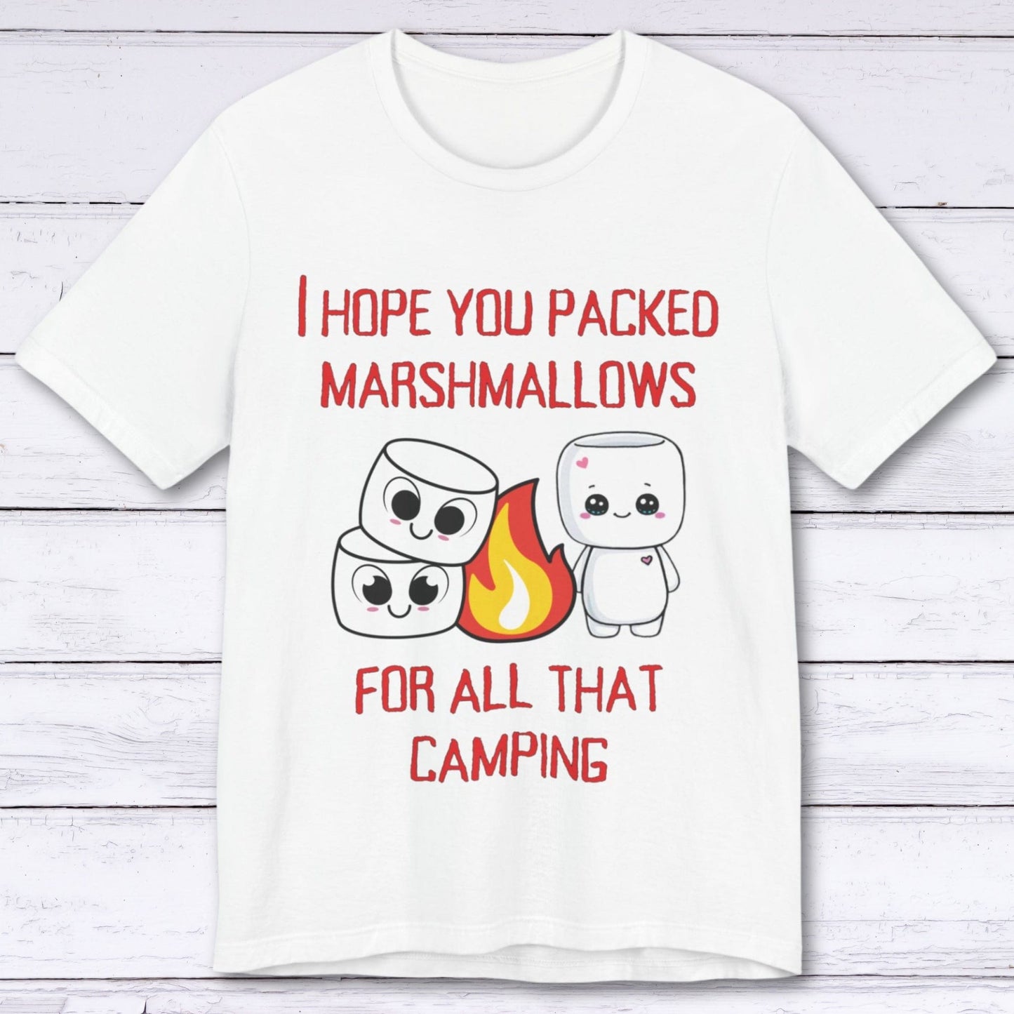 T-Shirt White / S Campfire Gamer Alert T-shirt