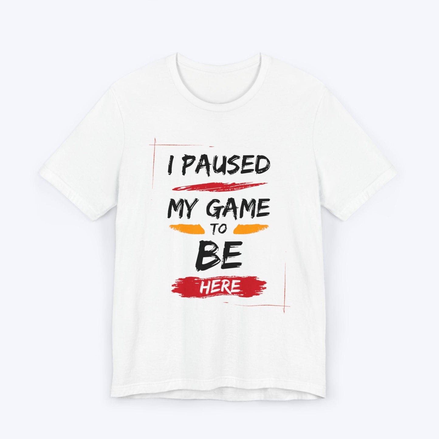 T-Shirt White / S Classic Pause Gaming T-shirt