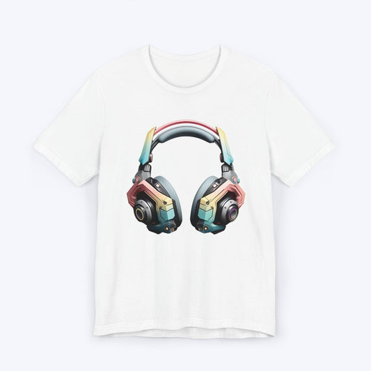 T-Shirt White / S Cyber Echo Gaming Headset T-shirt