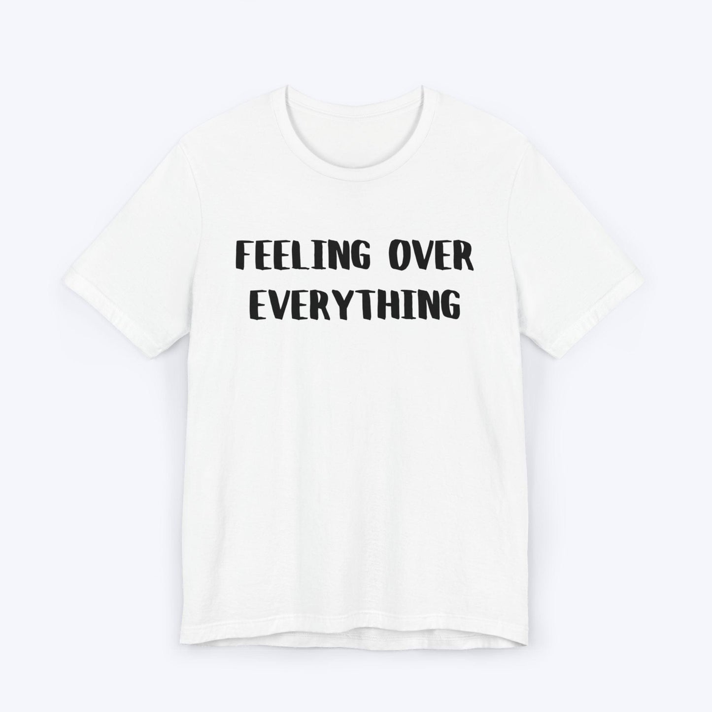 T-Shirt White / S Feelings Over Everything "FOE" T-shirt