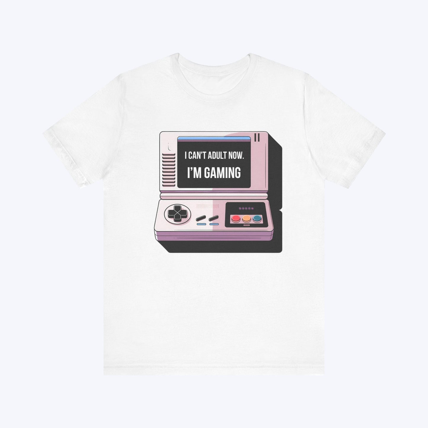 T-Shirt White / S Game First, Adult Later T-shirt