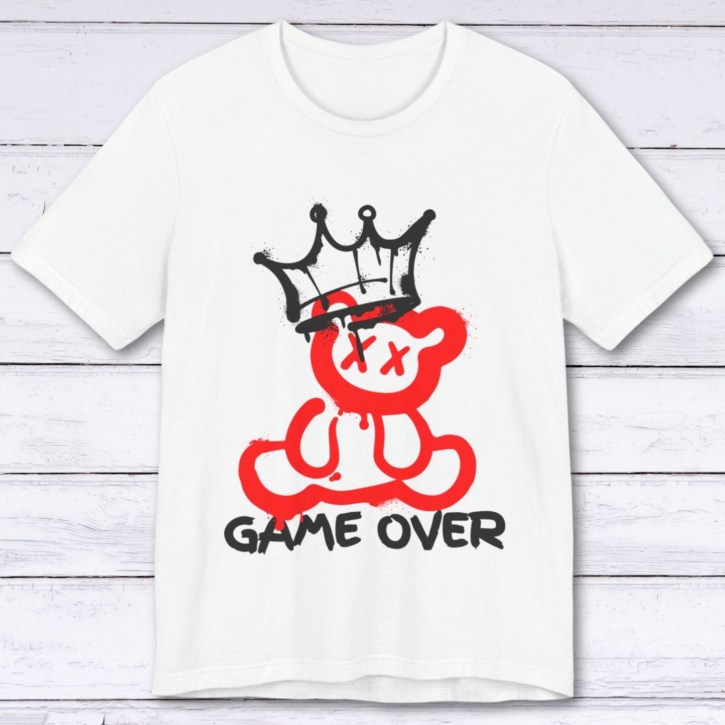 T-Shirt White / S Game Over Regalia T-shirt