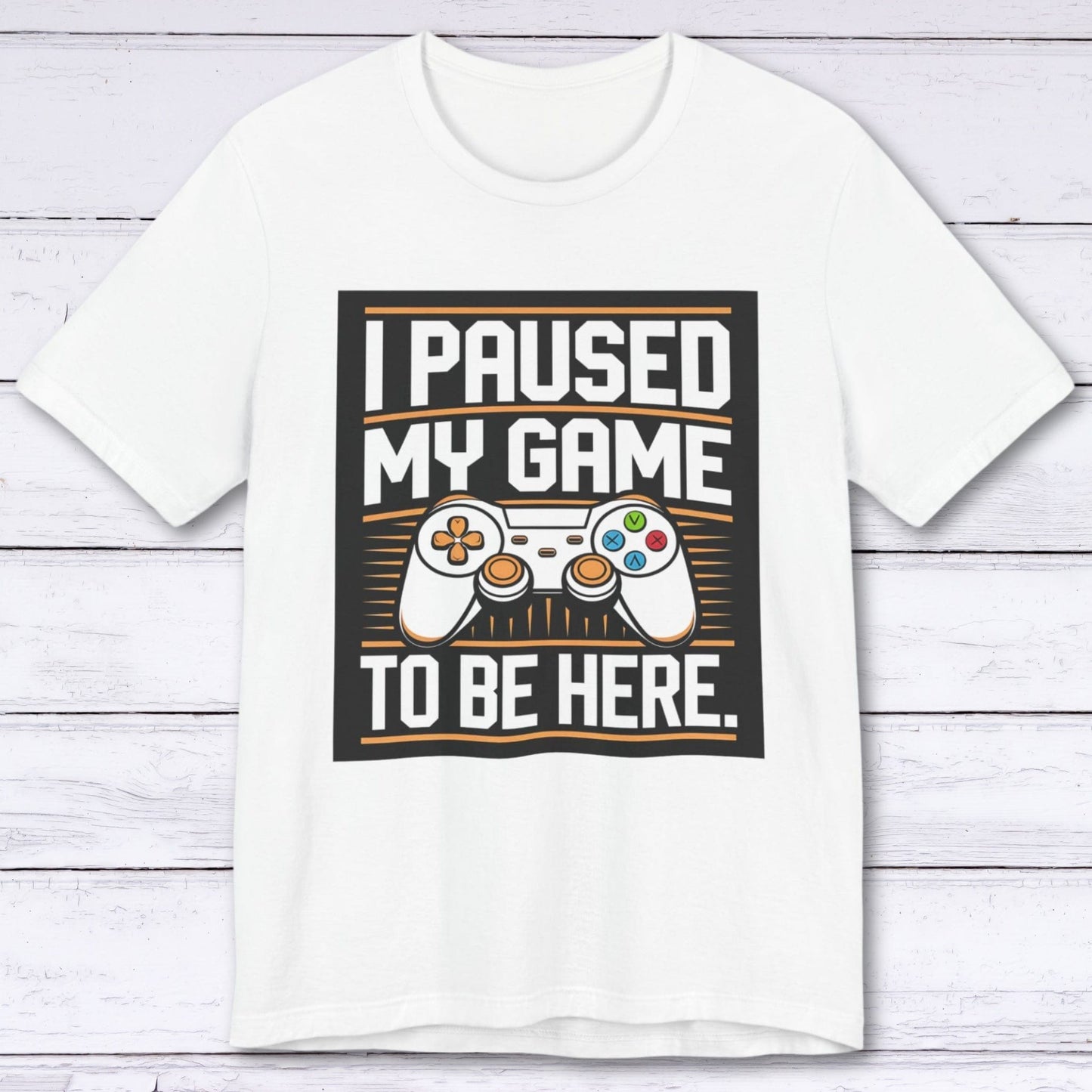 T-Shirt White / S Game Progress on Hold T-shirt