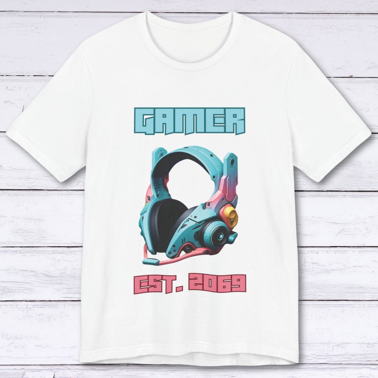 T-Shirt White / S Gamer Est. 2069 T-shirt