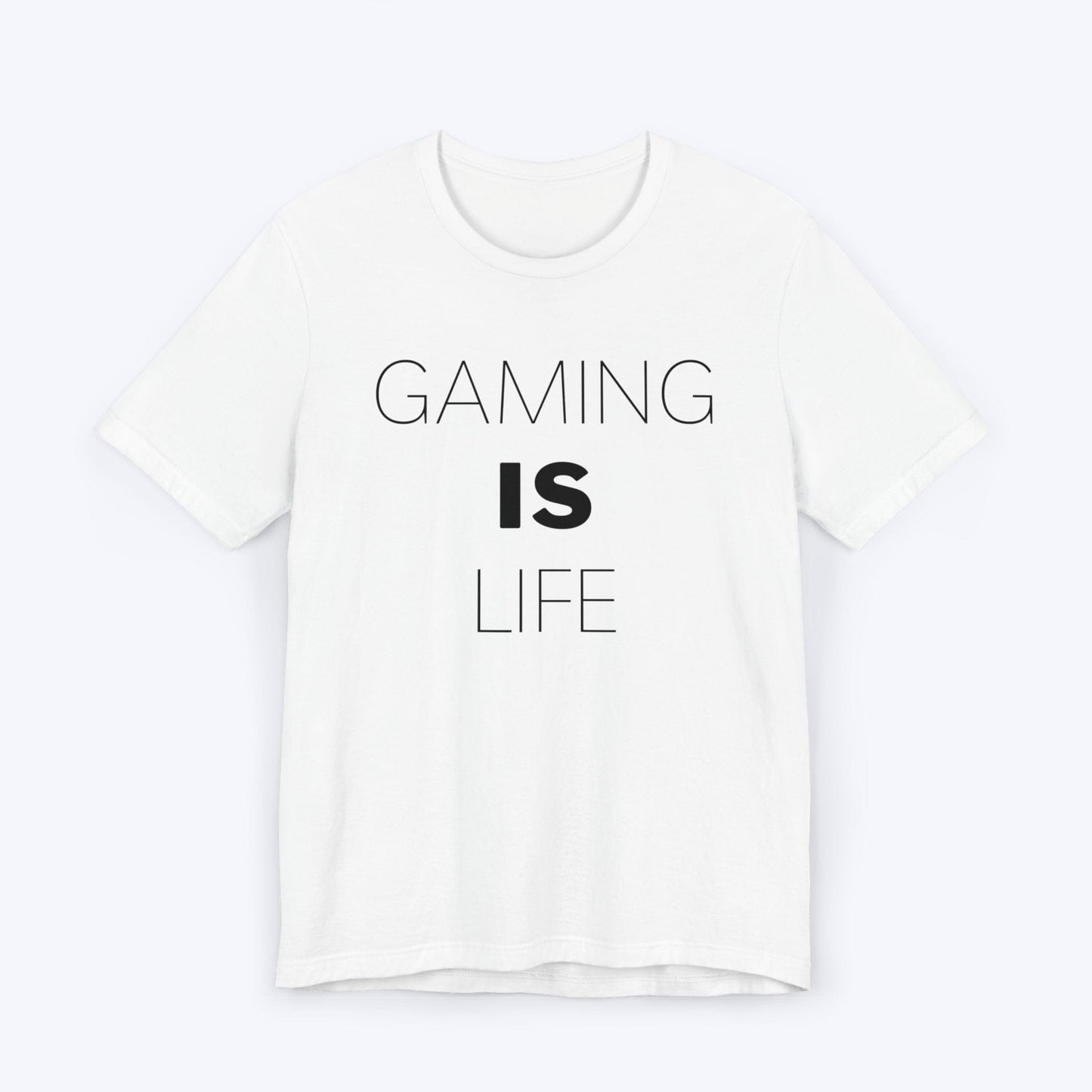 T-Shirt White / S Gaming is Life (Borderless) T-shirt