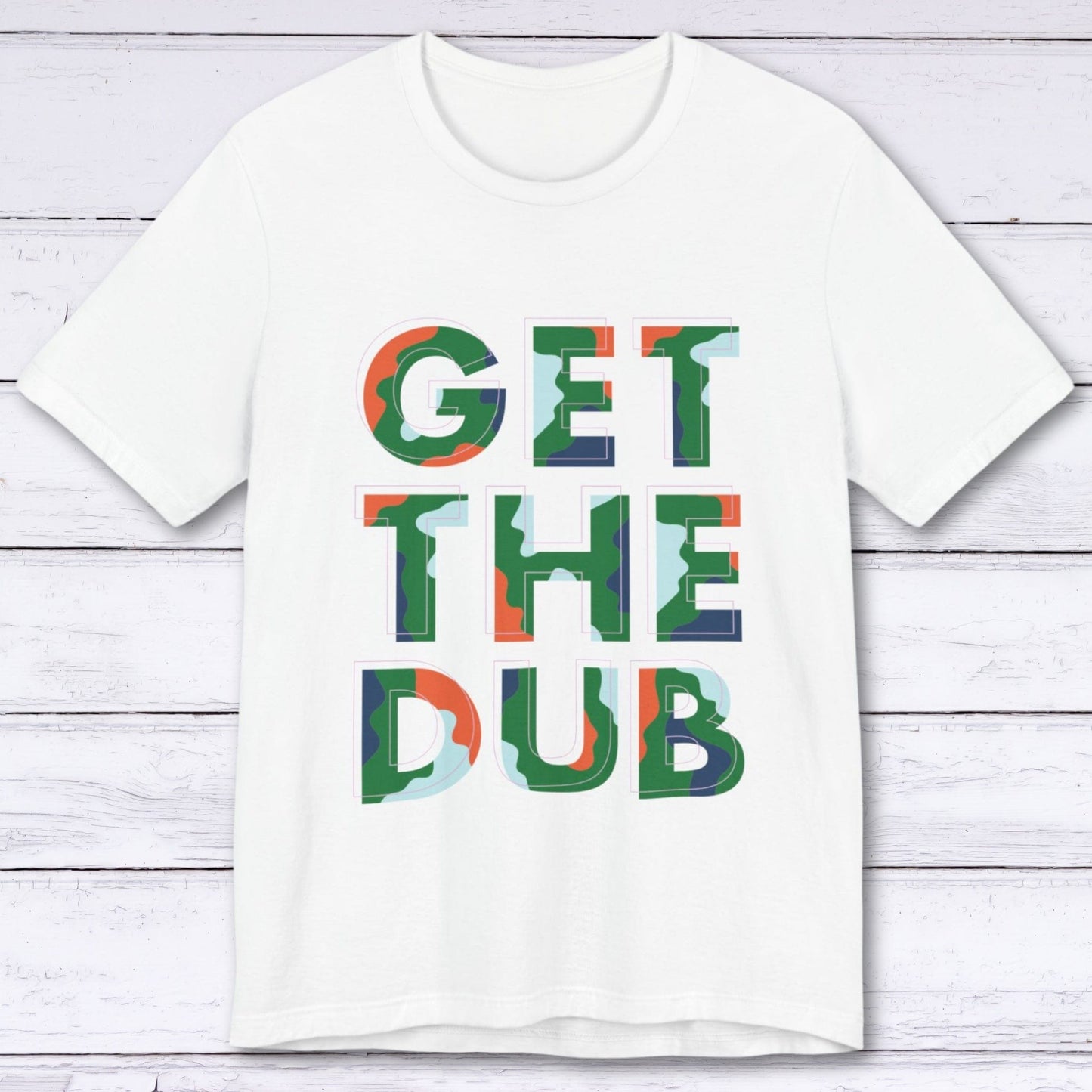 T-Shirt White / S Get The Dub Gamer T-shirt