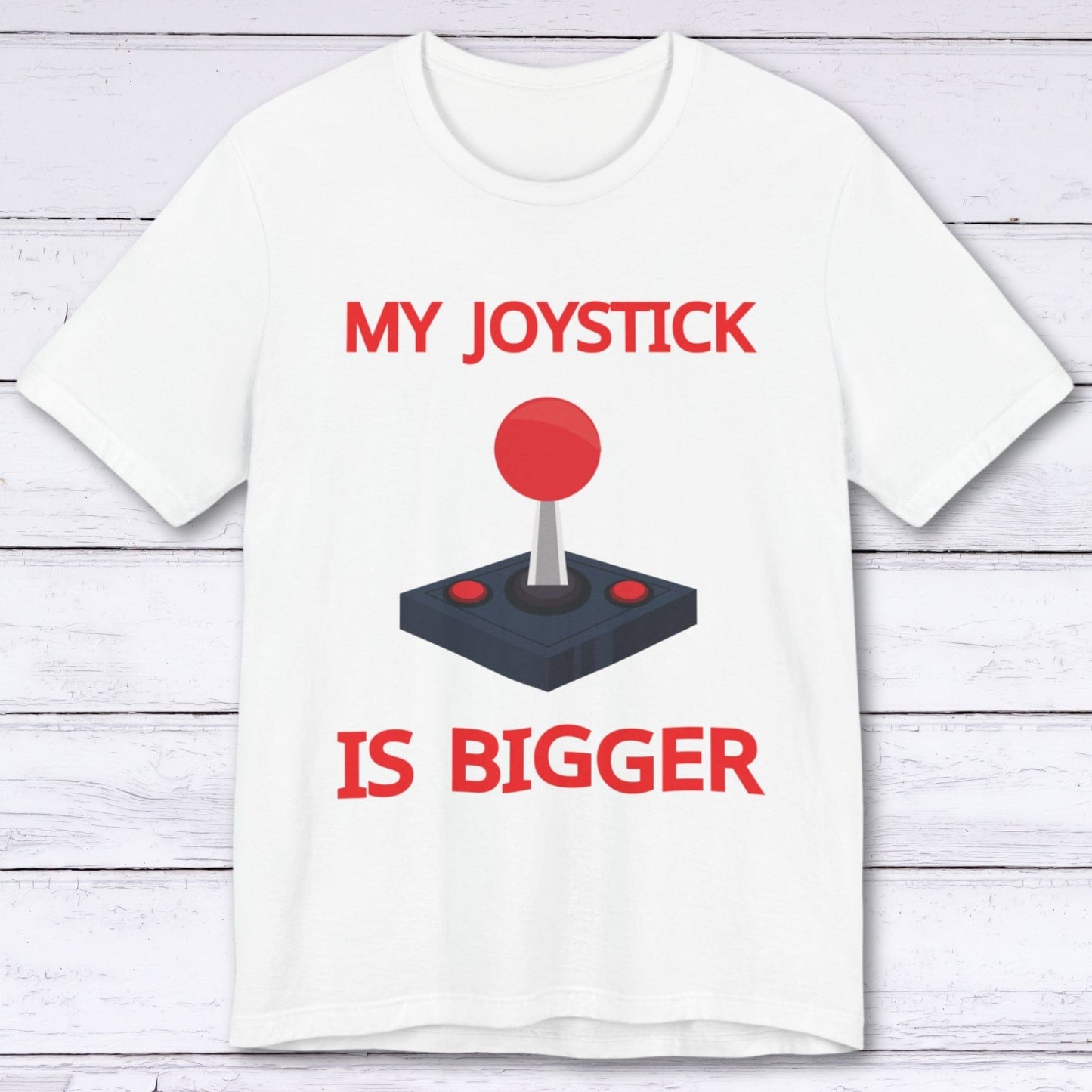 T-Shirt White / S Go Big or Go Home Gaming T-shirt