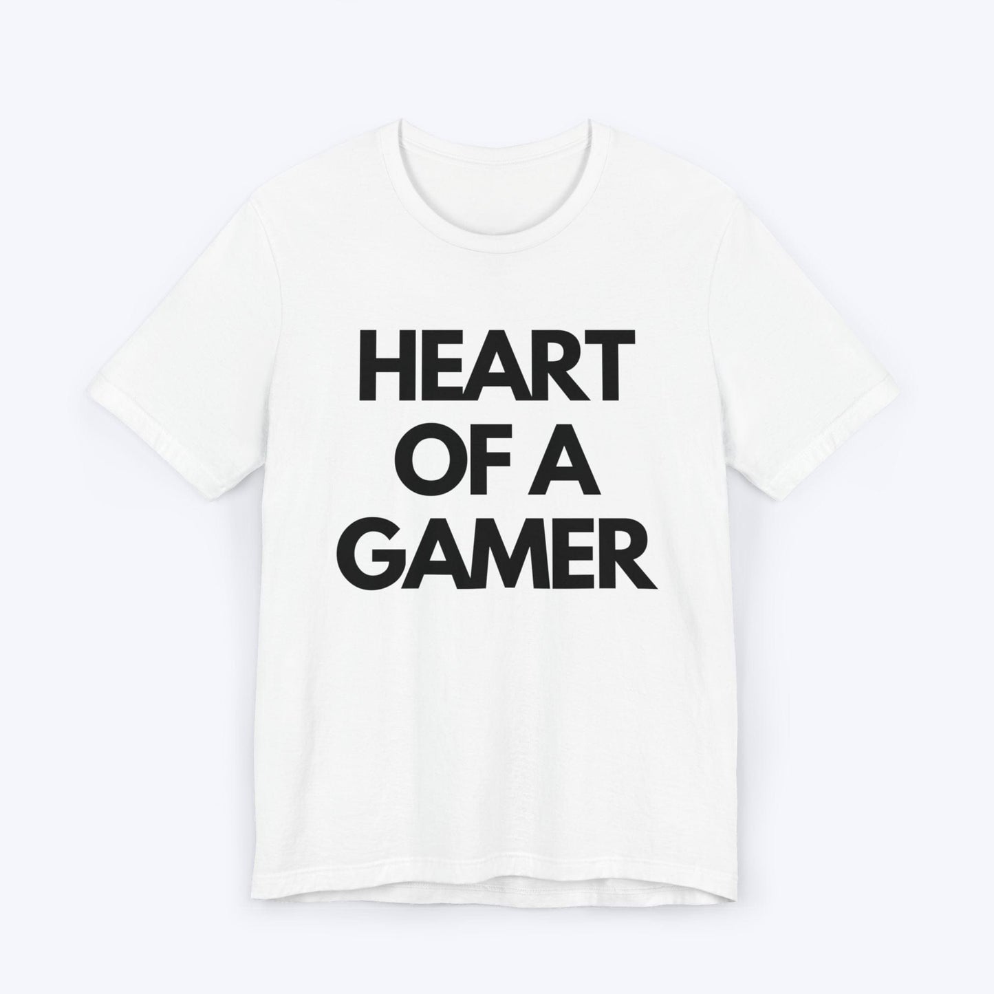 T-Shirt White / S Heart of a Gamer T-shirt