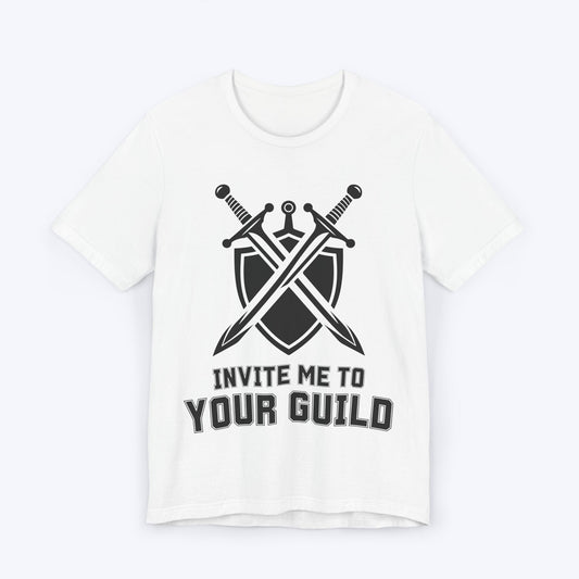 T-Shirt White / S Invite Me To Your Guild T-shirt