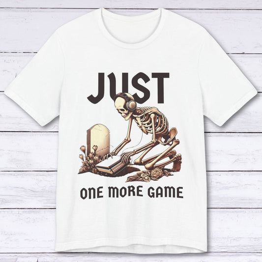 T-Shirt White / S Just One More Game (Sad Burial) T-shirt