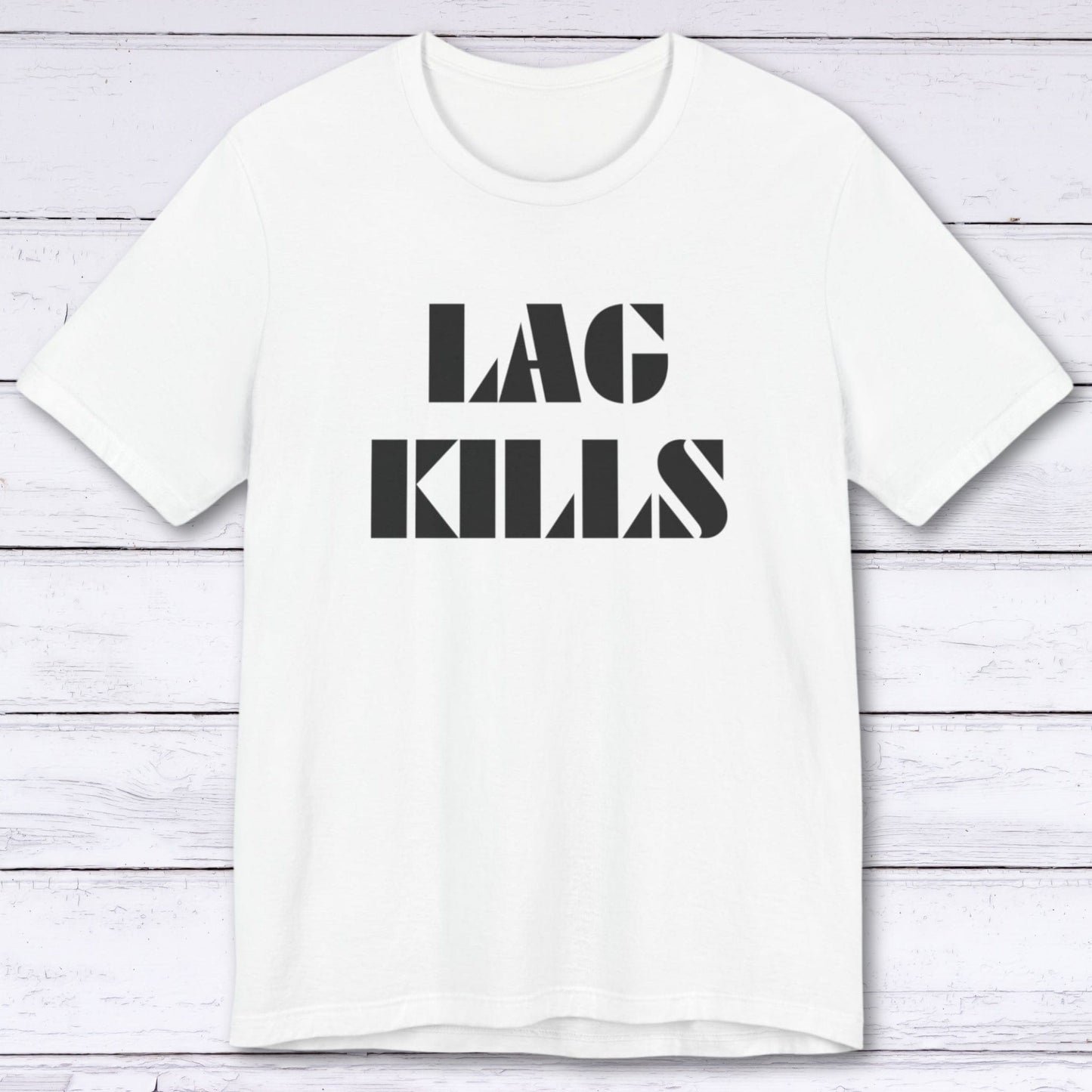 T-Shirt White / S Lag: The Silent Assassin T-shirt