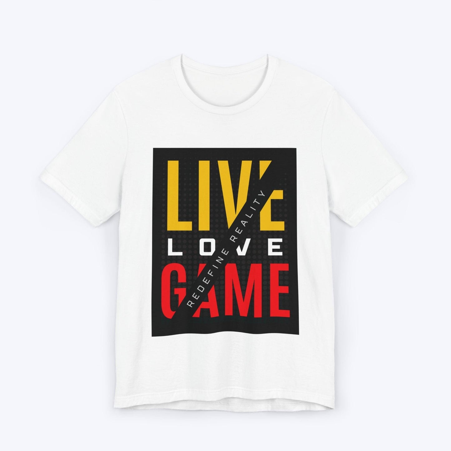 T-Shirt White / S Live, Love, Game T-shirt