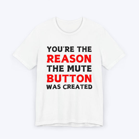 T-Shirt White / S Mute Button Enthusiast T-shirt