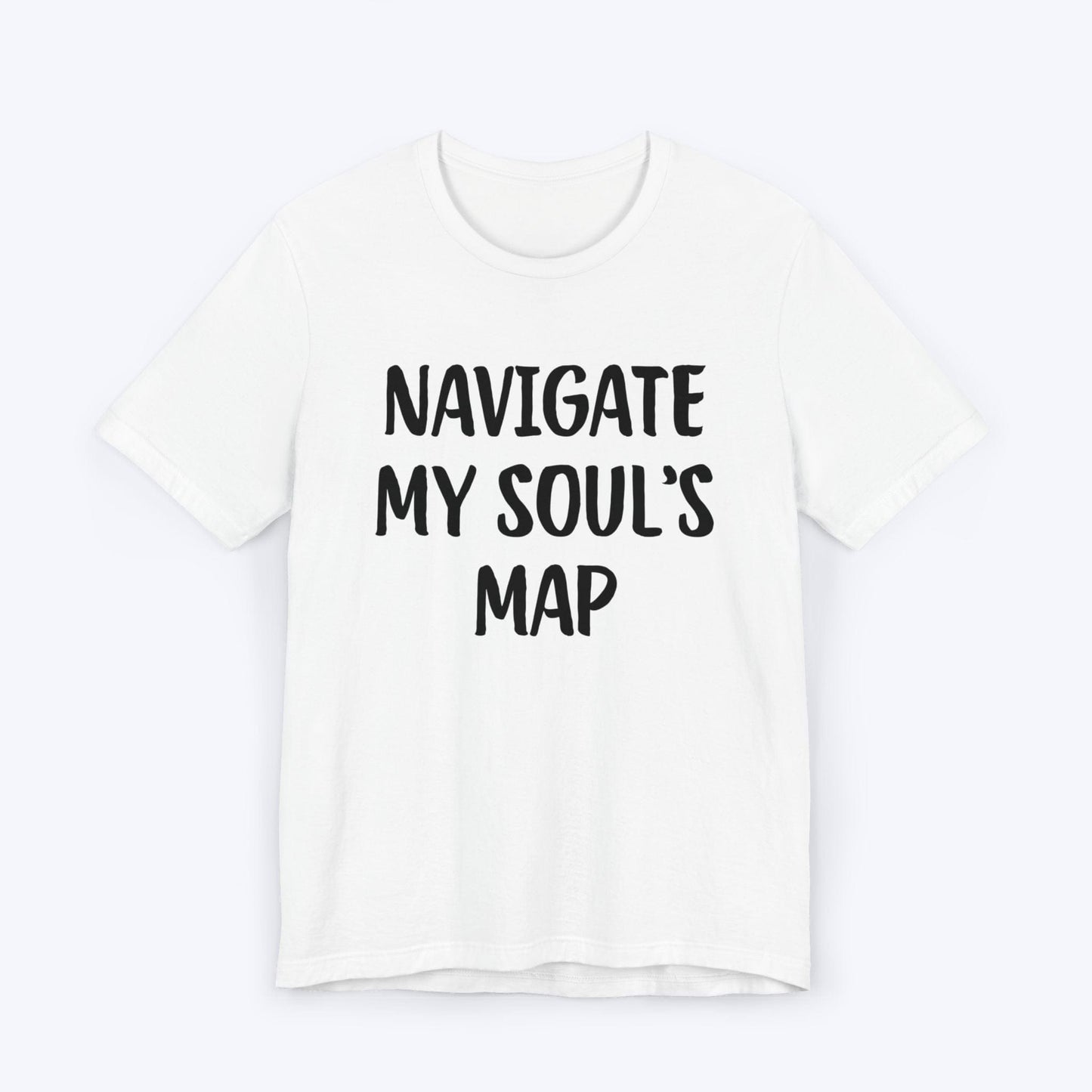 T-Shirt White / S Navigate My Soul's Map T-shirt