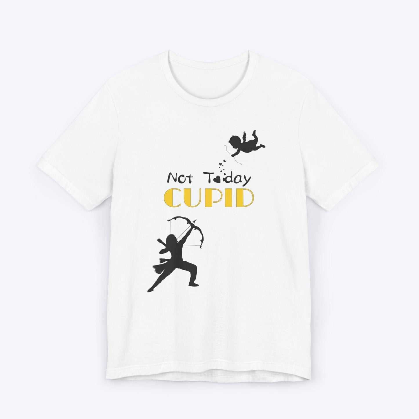 T-Shirt White / S Not Today Cupid T-shirt