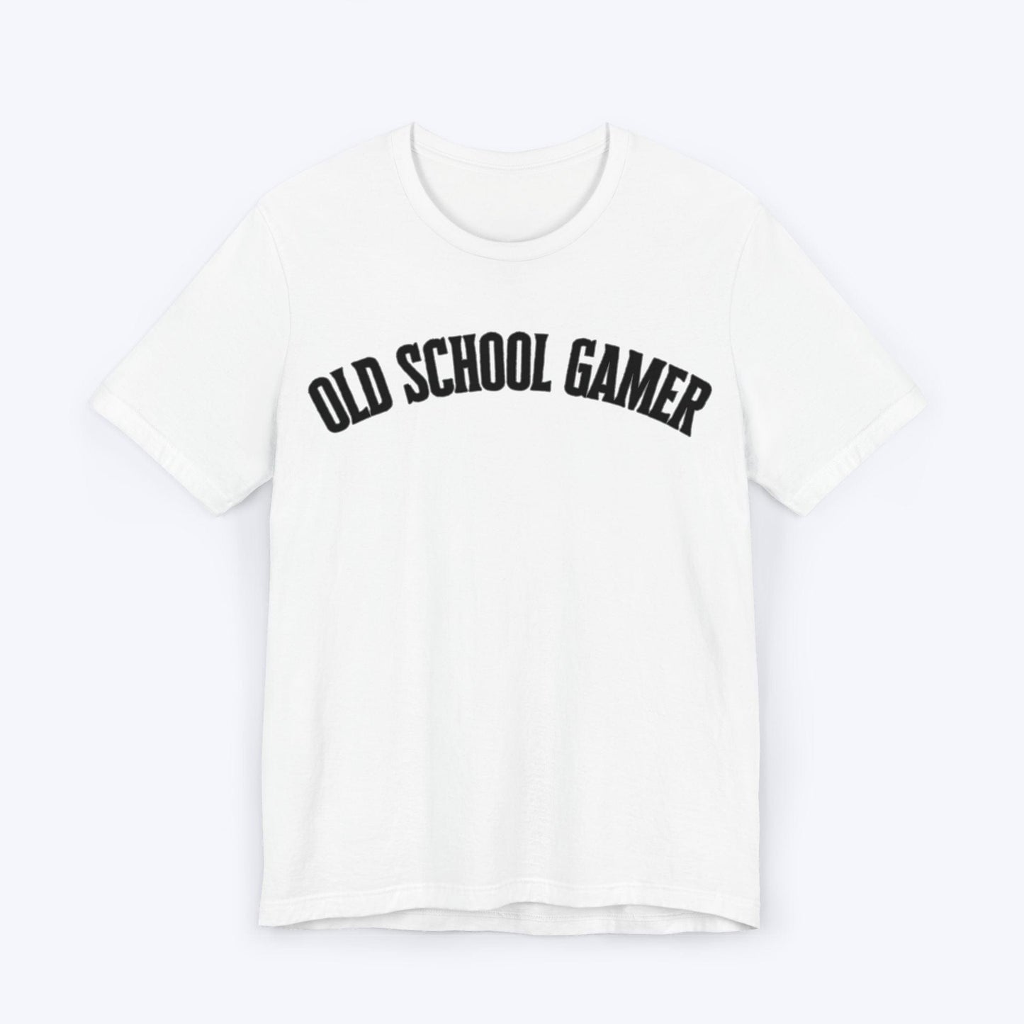 T-Shirt White / S Old School Gamer T-shirt