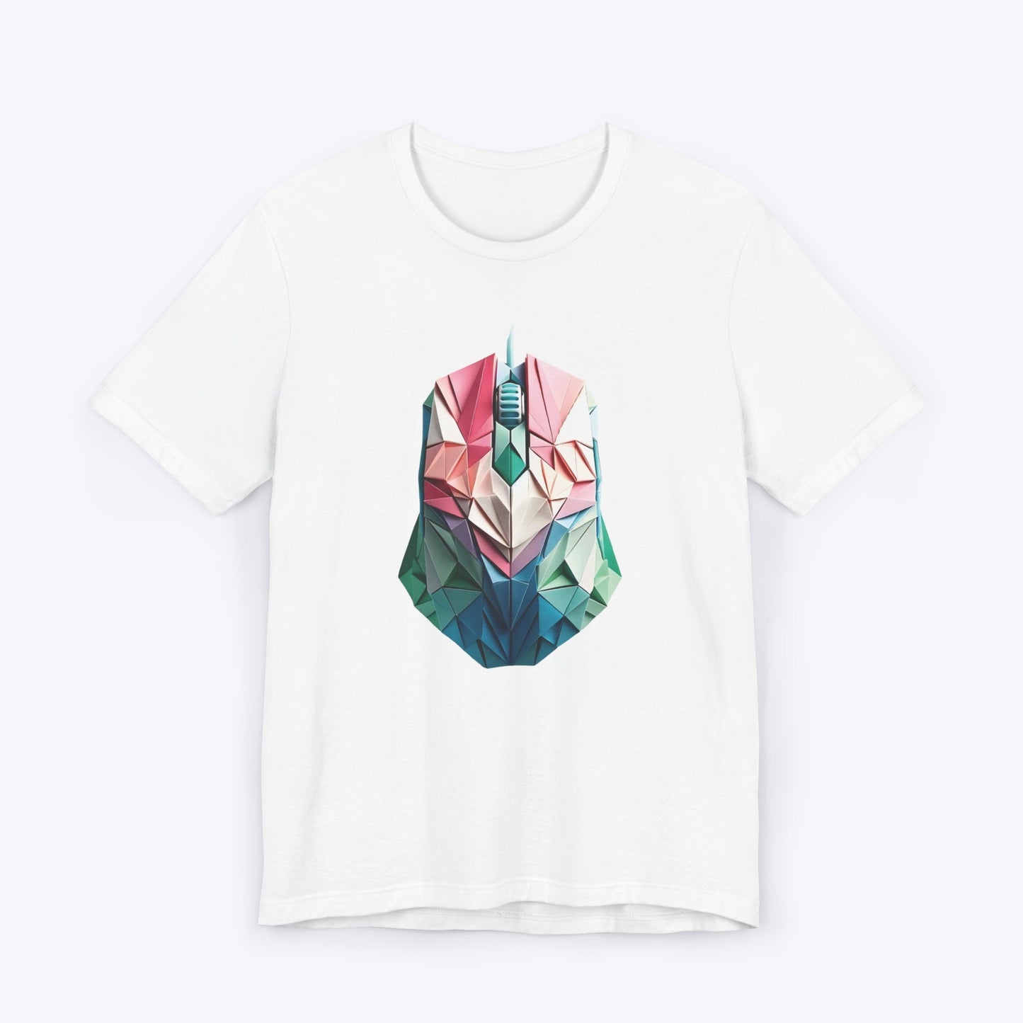 T-Shirt White / S Origami Mouse Gamer T-shirt