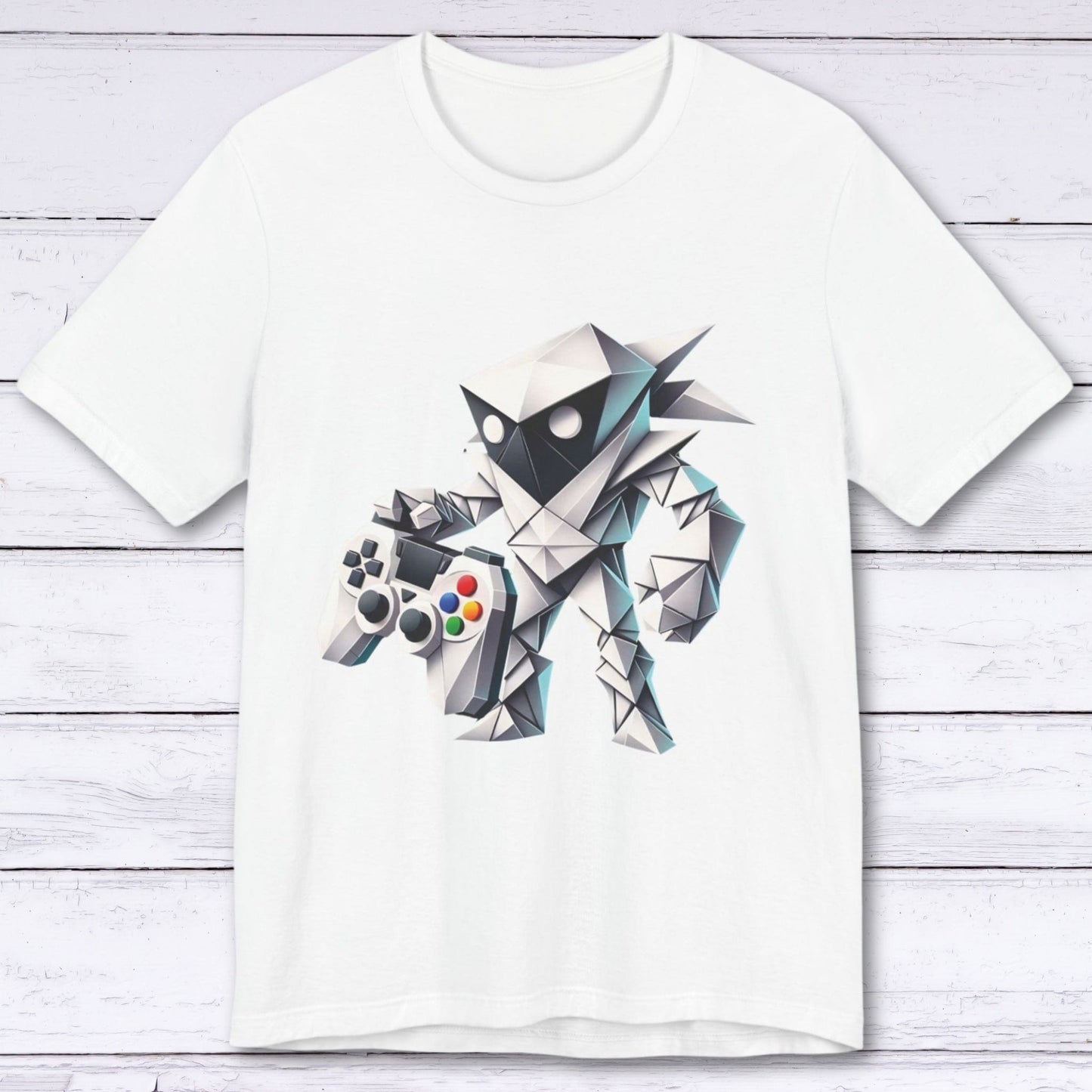 T-Shirt White / S Origami Ninja Gamer T-shirt