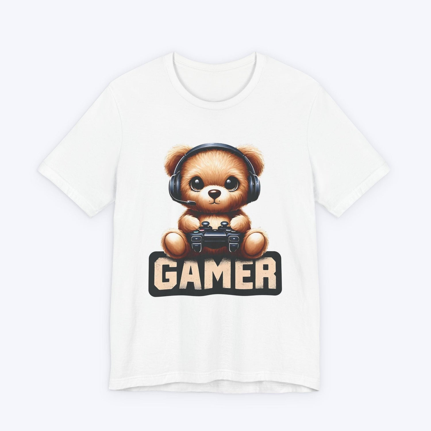 T-Shirt White / S Paws and Play Gamer T-shirt