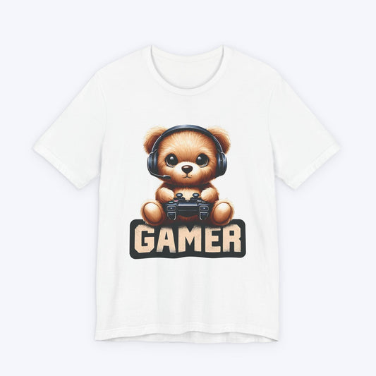 T-Shirt White / S Paws and Play Gamer T-shirt