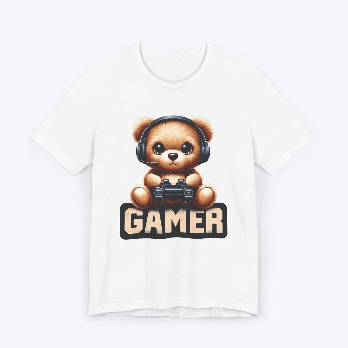 T-Shirt White / S Paws and Play Gamer T-shirt