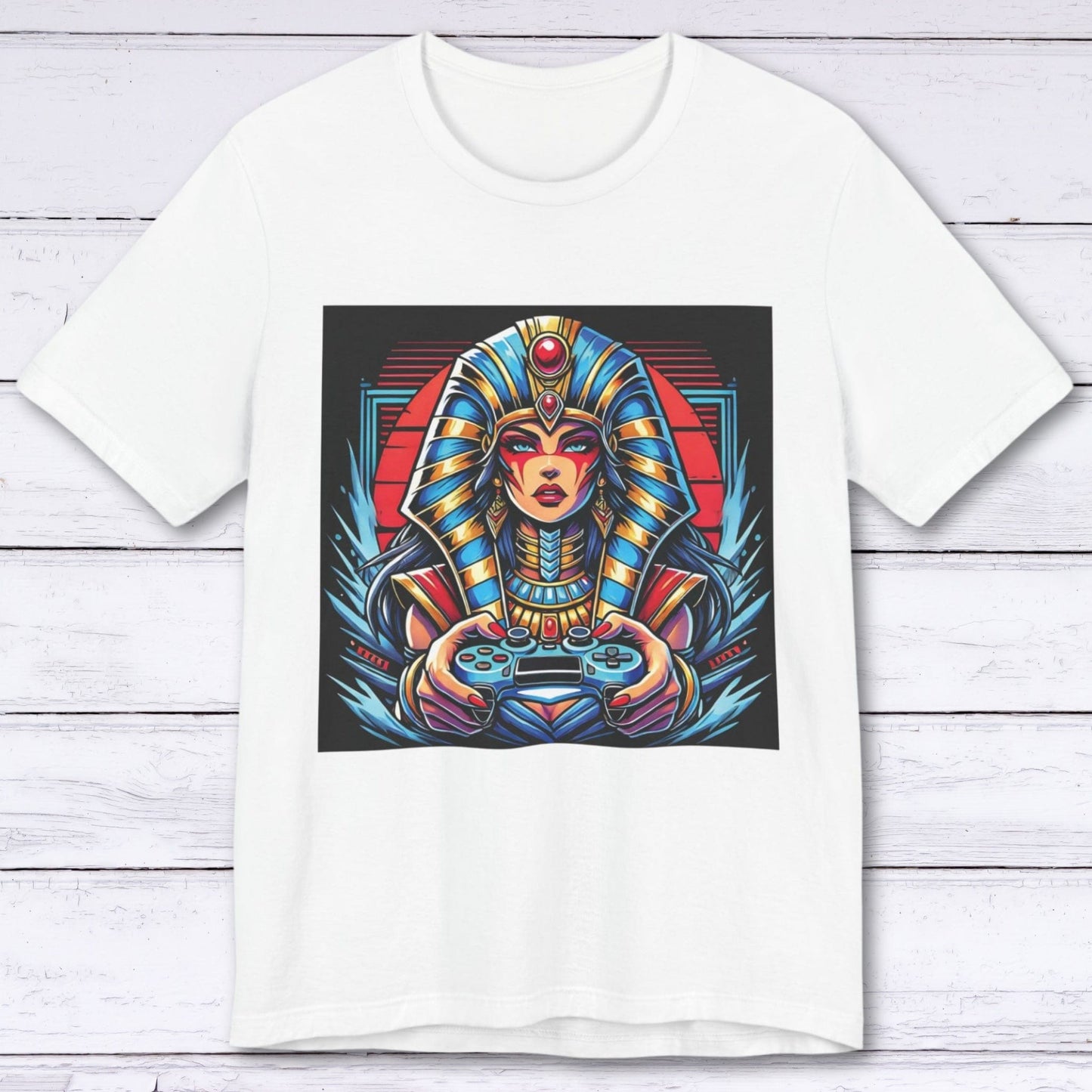 T-Shirt White / S Pharaoh Plays: Cleopatra's Realm T-shirt