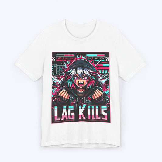 T-Shirt White / S Poster Child: Lag Kills T-shirt