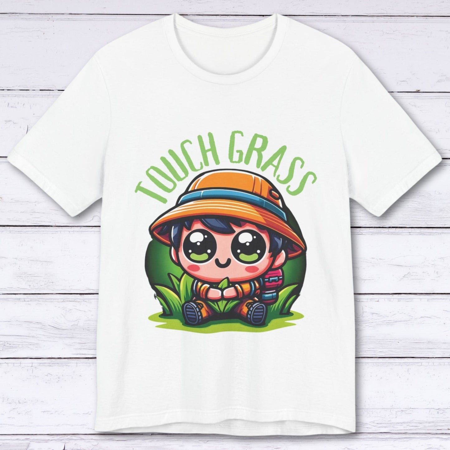 T-Shirt White / S Quest Complete "Touched Grass" T-shirt