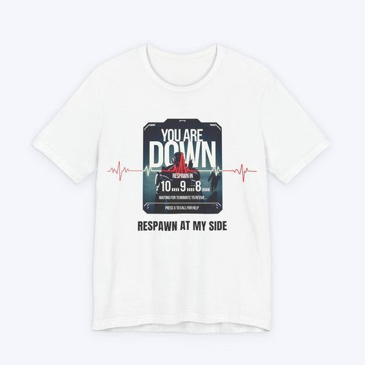 T-Shirt White / S Respawn At My Side T-shirt