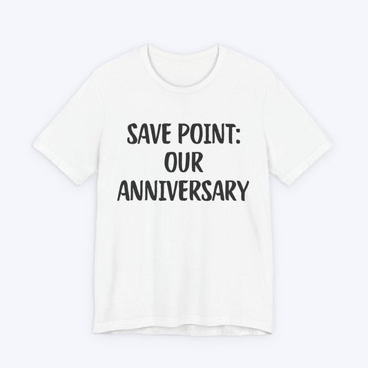 T-Shirt White / S Save Point: Our Anniversary T-shirt