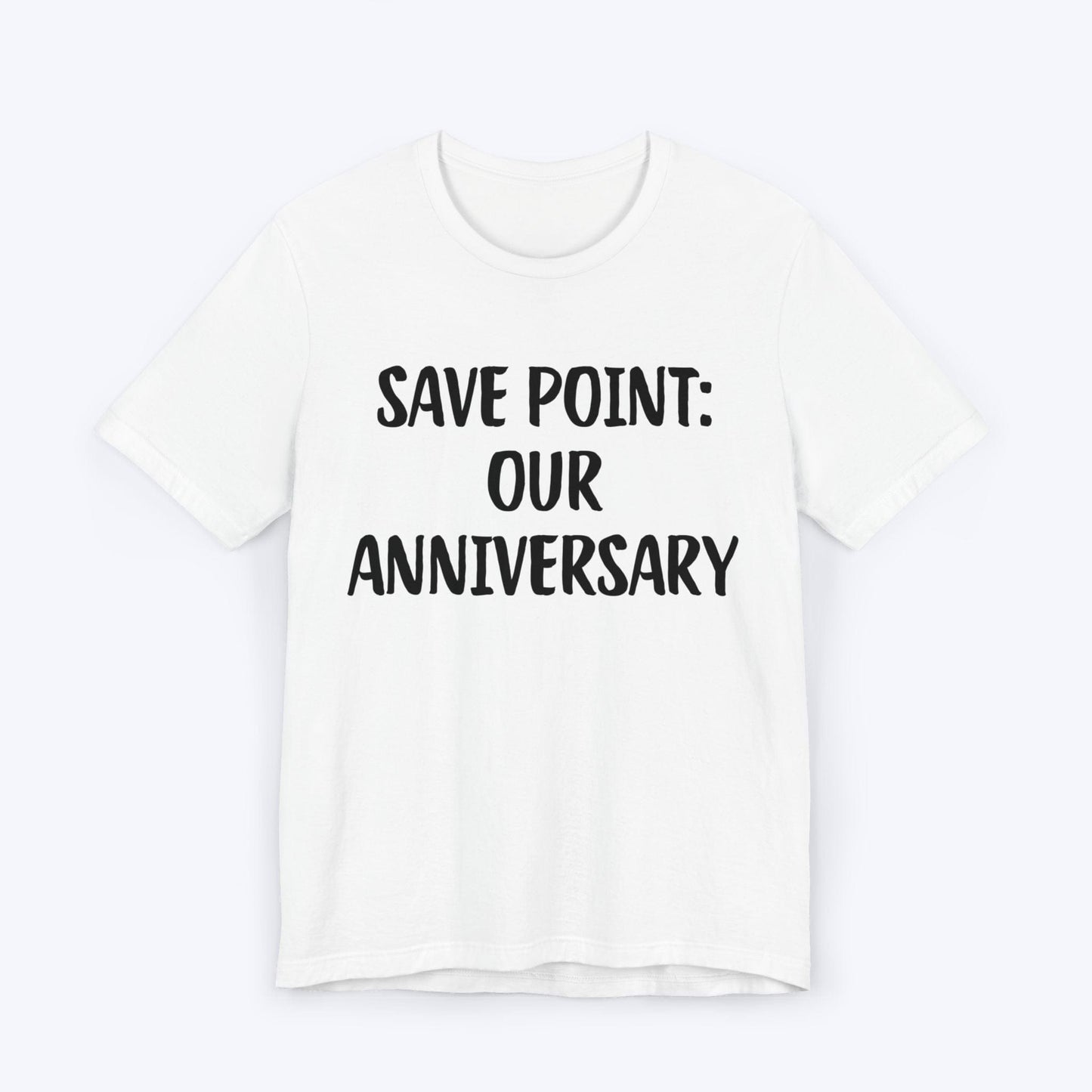 T-Shirt White / S Save Point: Our Anniversary T-shirt