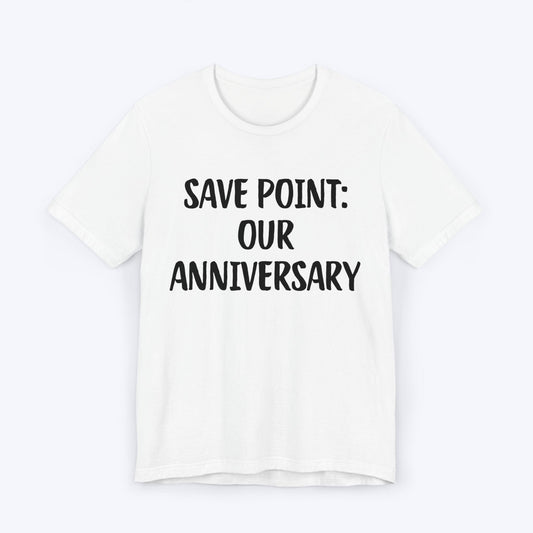 T-Shirt White / S Save Point: Our Anniversary T-shirt