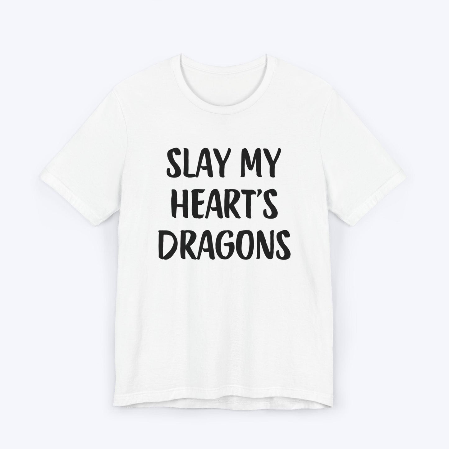 T-Shirt White / S Slay My Heart's Dragons T-shirt