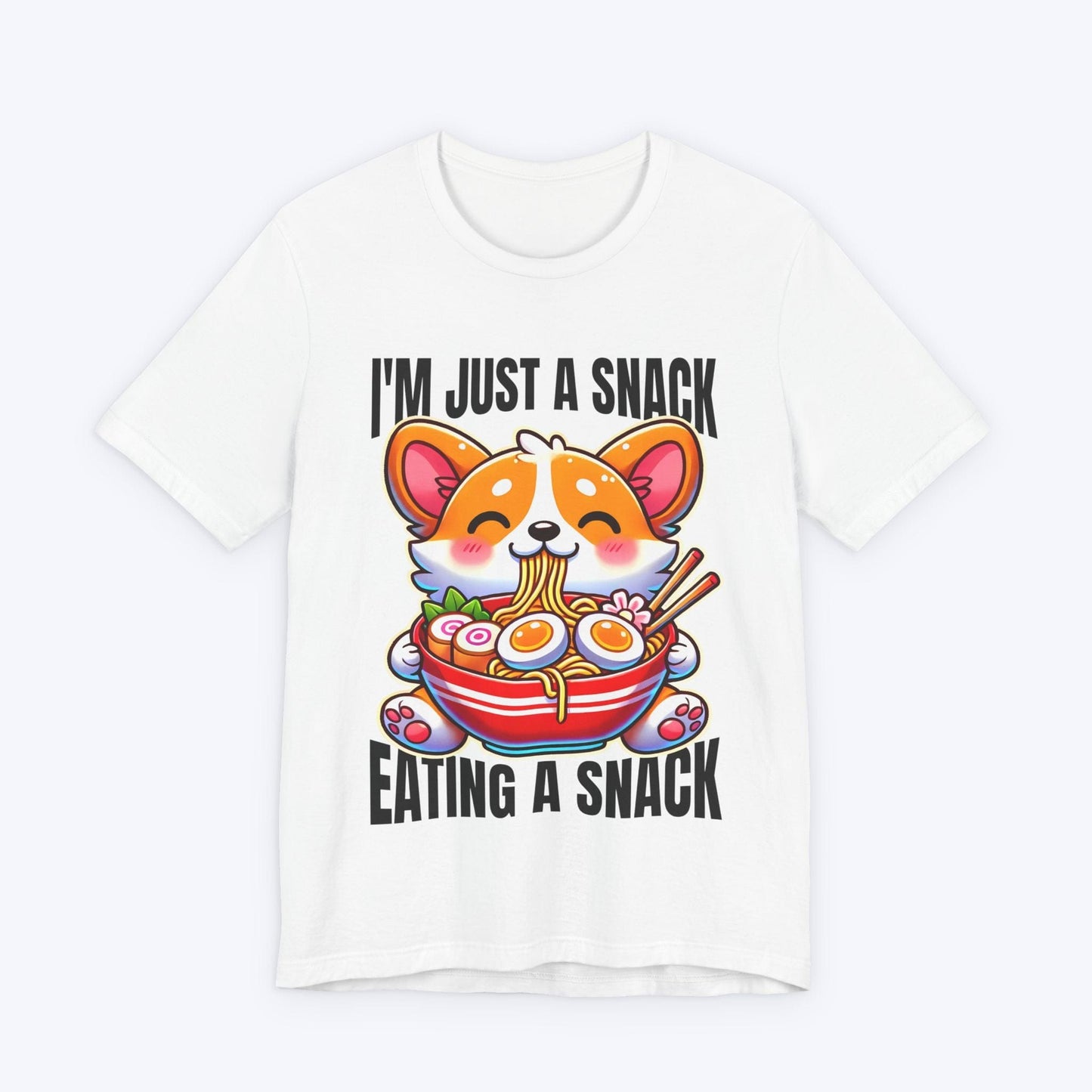 T-Shirt White / S Snack on Snack Action T-shirt