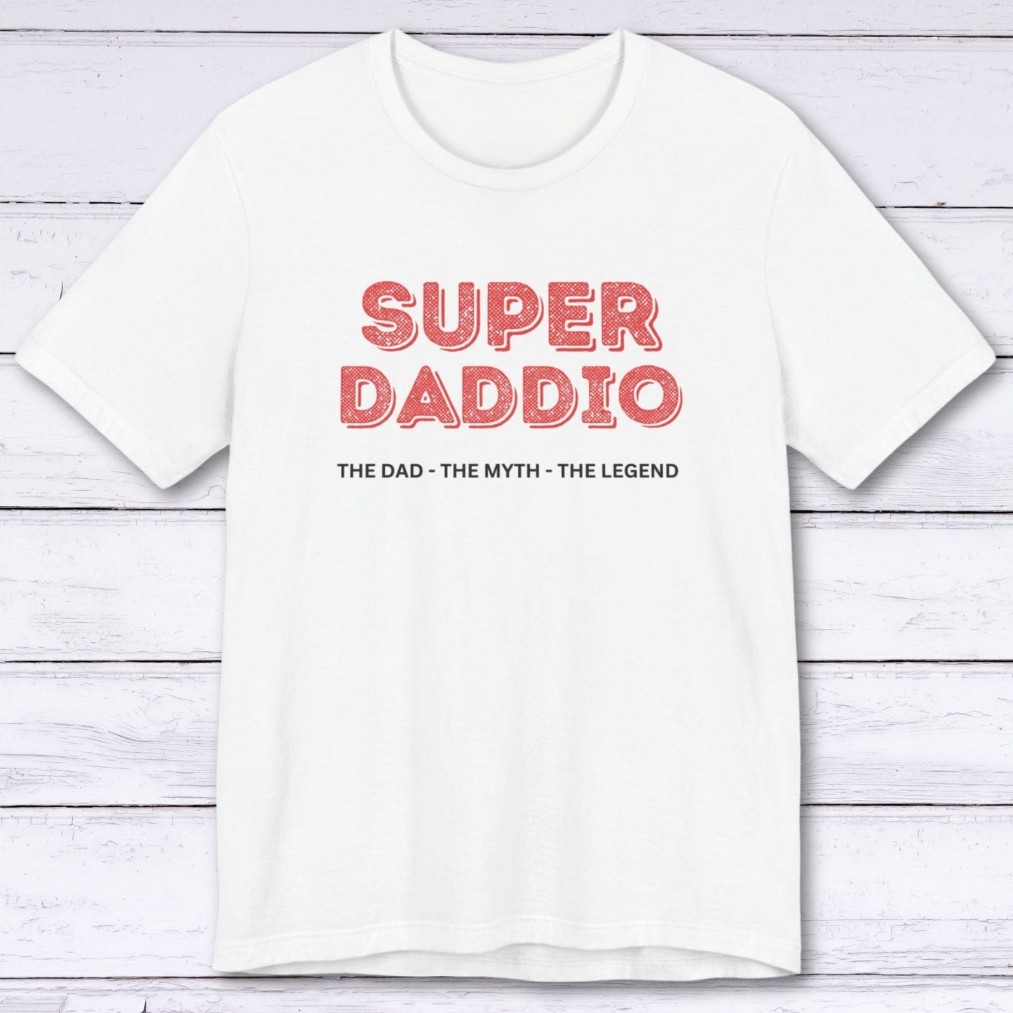 T-Shirt White / S Super Daddio (Vintage) T-shirt