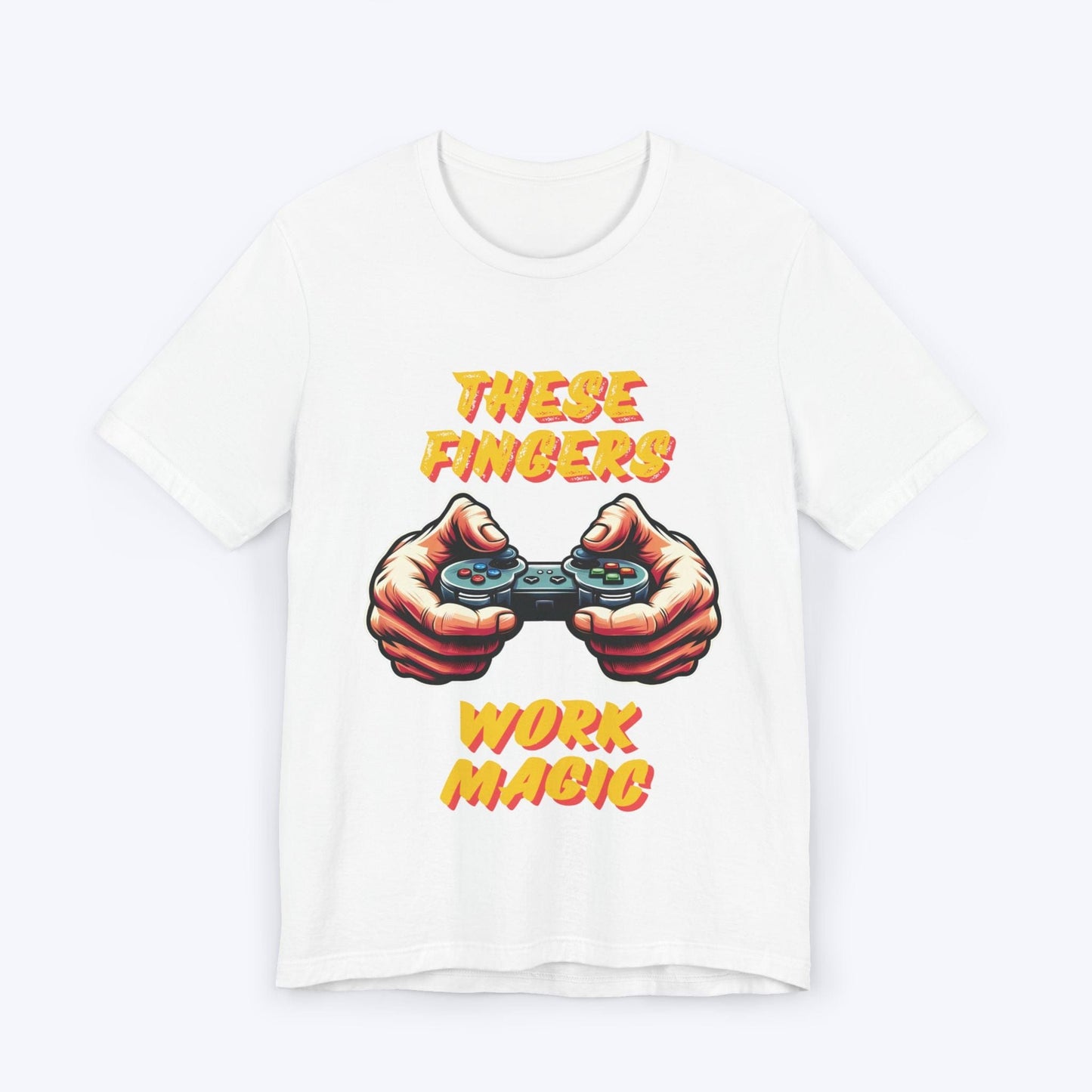 T-Shirt White / S These Fingers Work Magic T-shirt