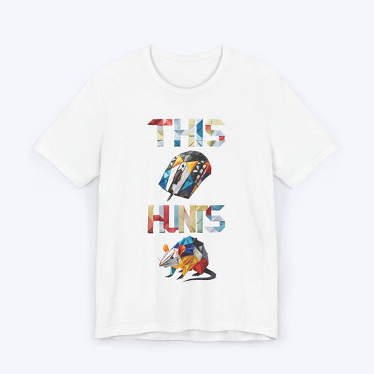 T-Shirt White / S This Mouse Hunts Rats Gamer T-shirt