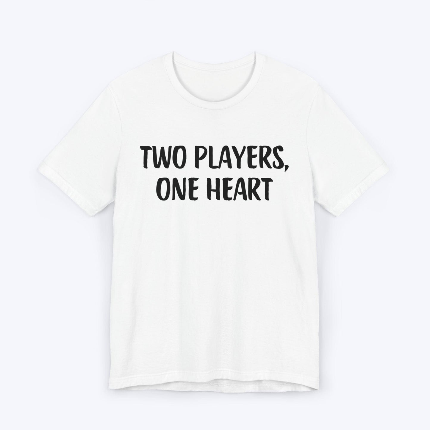 T-Shirt White / S Two Players, One Heart T-shirt