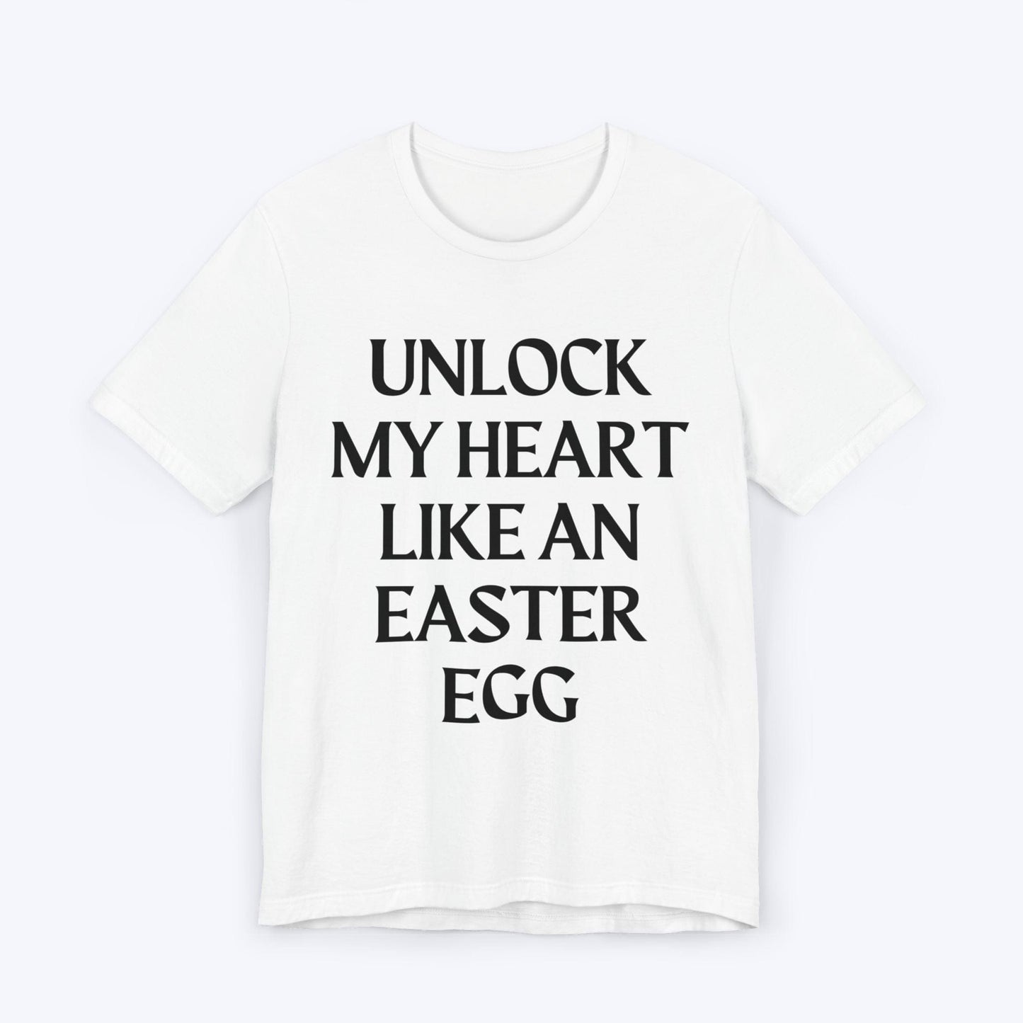 T-Shirt White / S Unlock My Heart Like An Easter Egg T-shirt