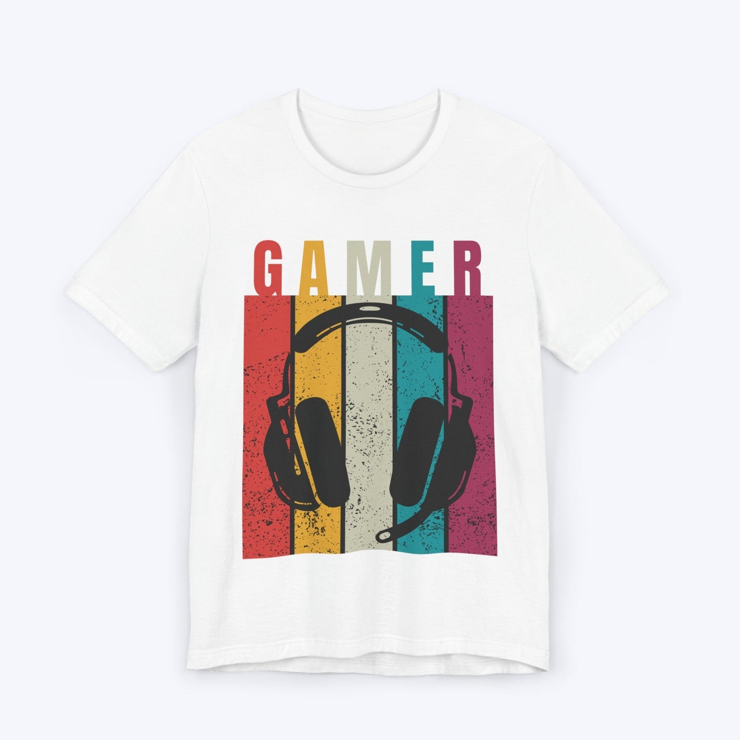 T-Shirt White / S Vintage Gamer (Headset Edition) T-shirt