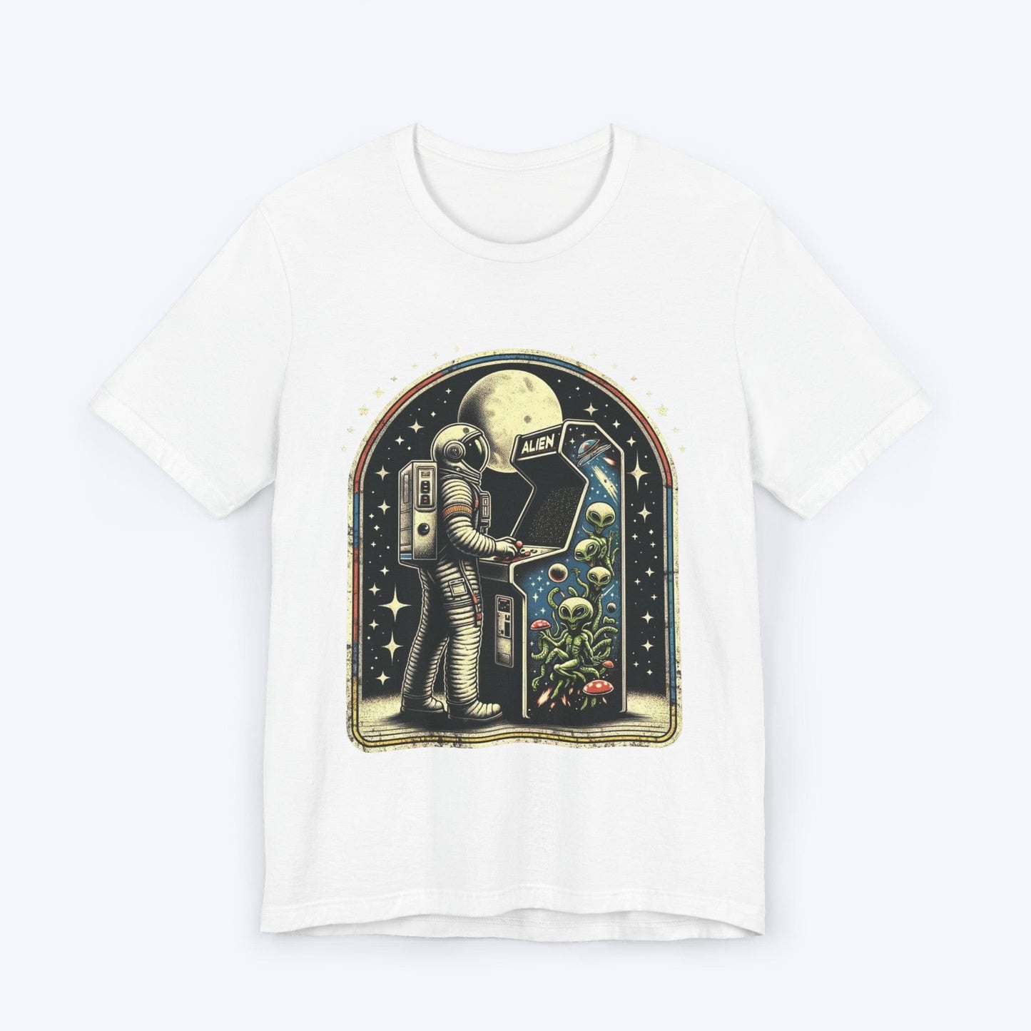 T-Shirt White / S Vintage Moonwalk Astronaut T-shirt