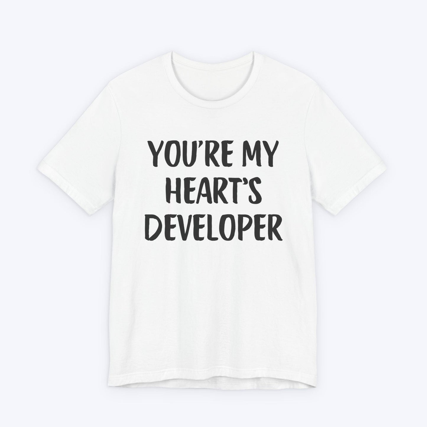 T-Shirt White / S You're My Heart's Developer T-shirt
