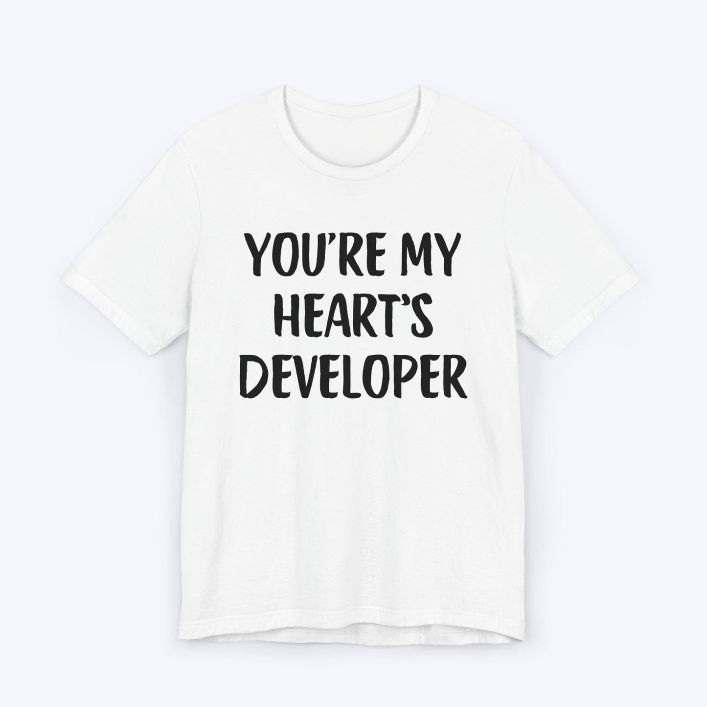 T-Shirt White / S You're My Heart's Developer T-shirt